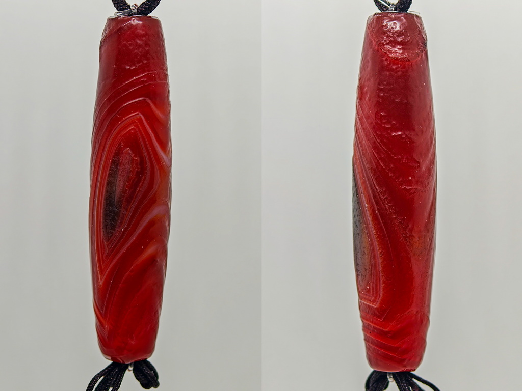 战国红玛瑙天珠